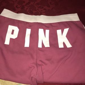 Pink joggers